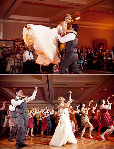 Sorprender en tu boda con un Flashmob