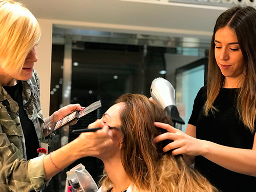 Diario de una boda: peluquería y maquillaje