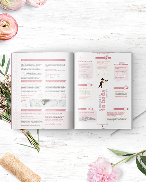 libro y planning de boda