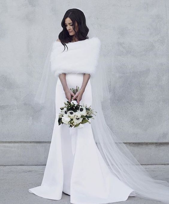 sed El diseño Ligadura Novias de invierno: ¡las ideas con más estilo! | La Bastilla