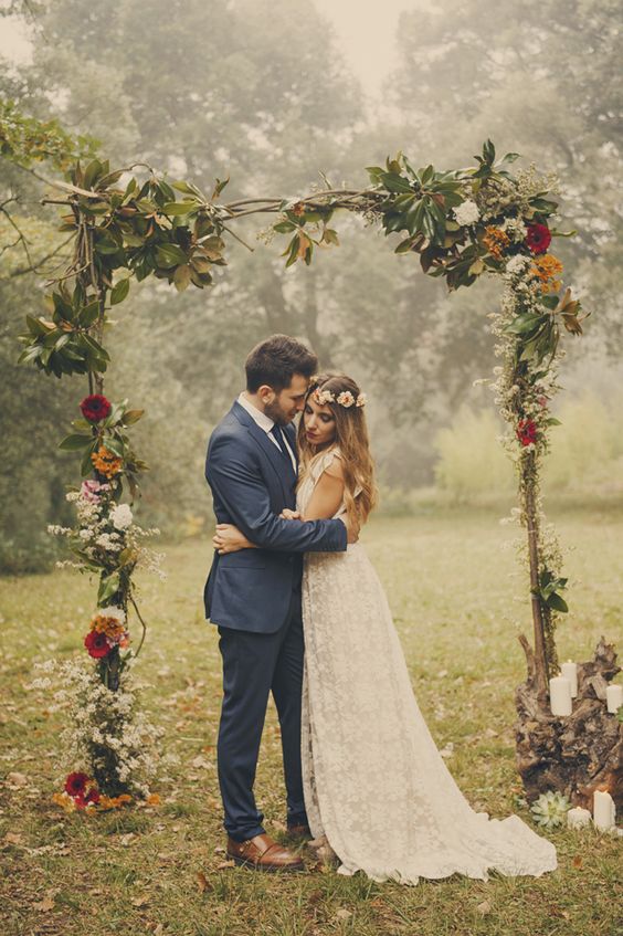 Luz boda de otoño