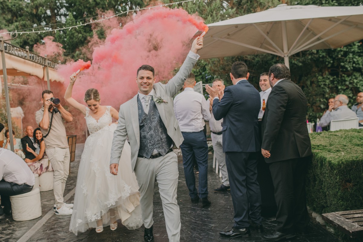 boda organizada con la lista de invitados