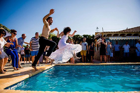 Una fiesta en la piscina